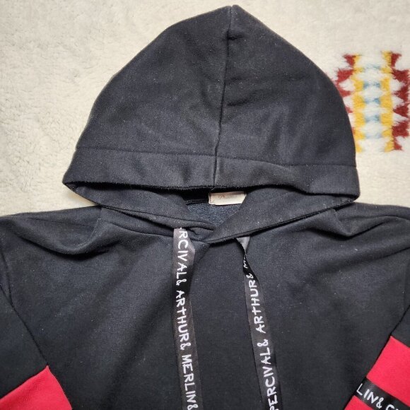 Arthur Merlin Gwapercival Hoodie I Can't Remember Your Face Medium Back Graphic - Picture 4 of 9